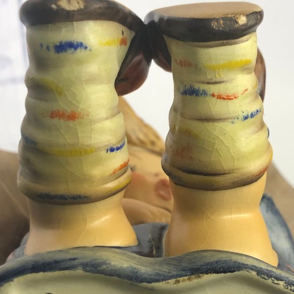 Hummel Boy and Girl with Umbrella 1957 - Picture 8 of 15